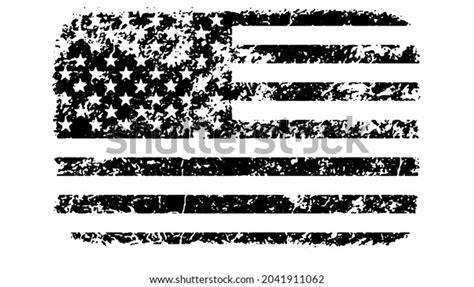 Usa Flag Distressed American Flag Splash Stock Vector Royalty Free