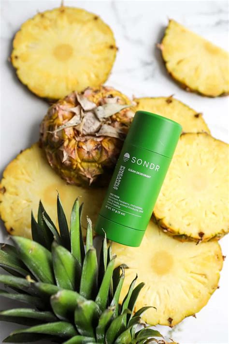 Sondr Pineapple Bergamot Natural Deodorant – Canada | Local Boom