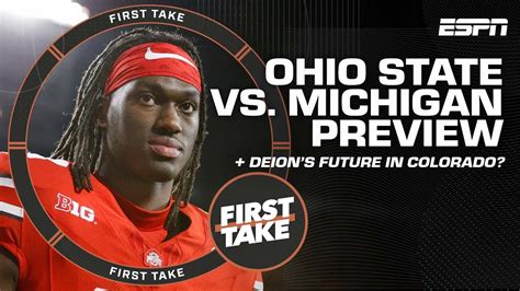 Ohio State Vs Michigan Preview Discussing Deion Sanders Future In