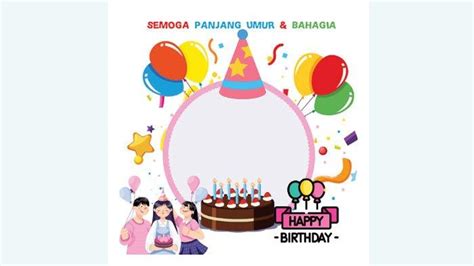 Link Twibbon Ucapan Selamat Ulang Tahun Dewasa Cocok Dibagikan Ke