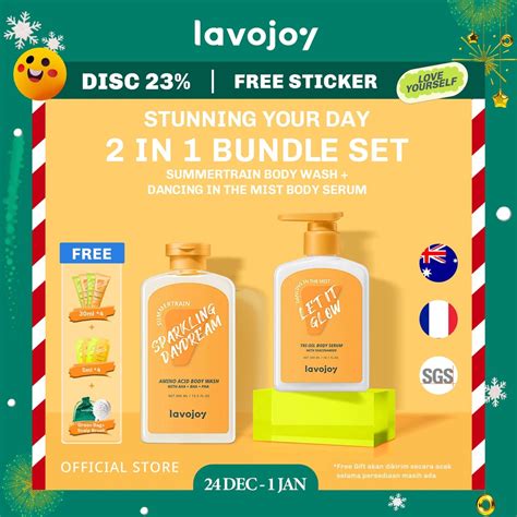 Jual Lvj Lavojoy Body Wash Summertrain Body Serum Dancing In The Mist