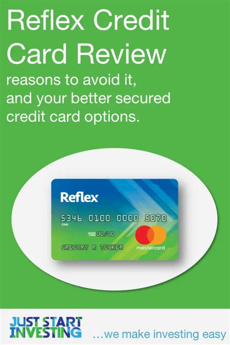 Reflex Credit Card Review Reasons To Avoid It Just Start Investing