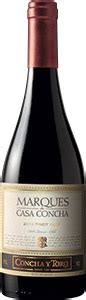 Concha Y Toro Marques De Casa Concha Pinot Noir 2012 Mesa De Cata La CAV