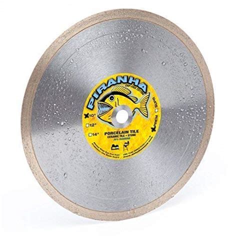 Delta Diamond Piranha Premium Inch Tile Saw Diamond Blade