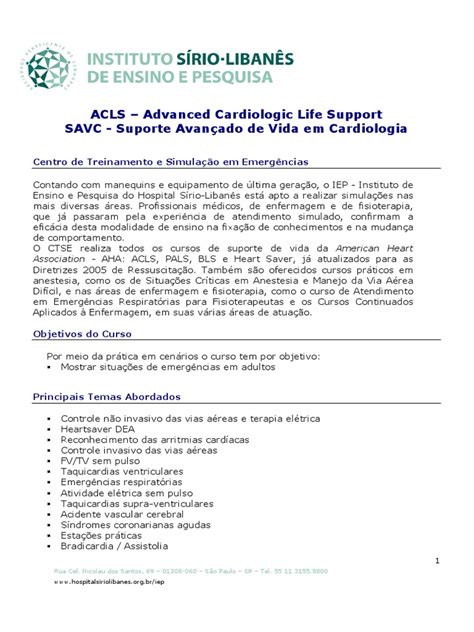 PDF ACLS Advanced Cardiac Life Support Pdf DOKUMEN TIPS