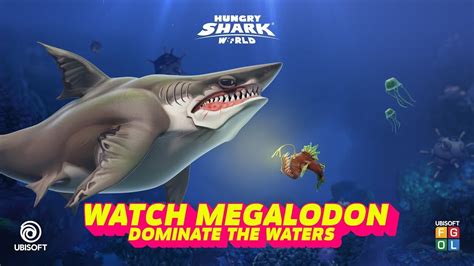 HUNGRY SHARK WORLD WITH MEGALODON SHARK GAMEPLAY YouTube