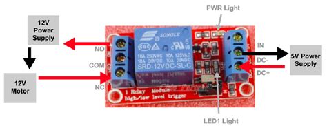 Raspberry Pi Wiring To Control V Relay Srd Vdc Sl C Manually