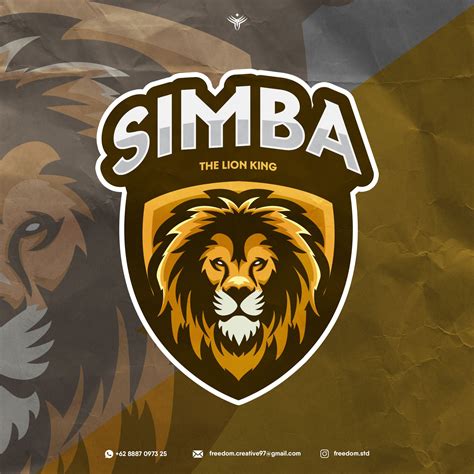 Simba Lion King Porsche Logo Custom Logos Fiverr Mascot Vehicle