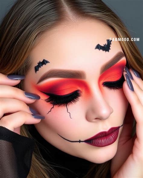 100 Halloween Makeup Looks Gothic Pumpkin Halloween Makeup