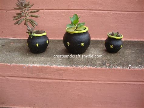 How to Do Pot Painting Tutorial for DIY - Create And Craft