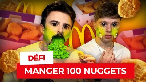 Jessaye De Manger 100 Nuggets Sans Vomir FOOD CHALLENGE YouTube