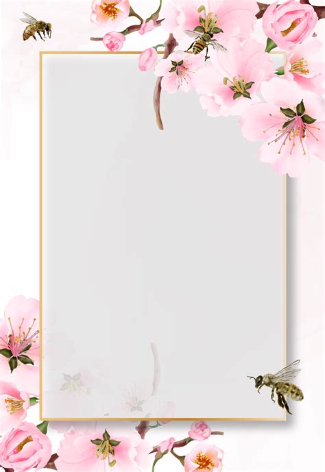 Blooming Sakura Wedding Invitations Card 15320834 PNG