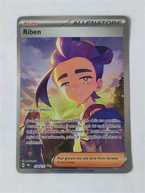 pokemon evoluzioni prismatiche riben full art  ll manuelkant