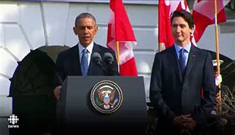 Obama Taunts Trudeau On Canada S Stanley Cup Drought Video Dailymotion