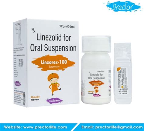 Prector Linezolid Mg Tablet And Linezolid Dry Syrup In Pan