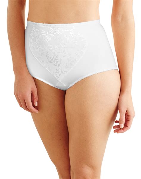 Bali Smoothers Firm Control Shaping Brief Pack Tummy Panel Lightweight