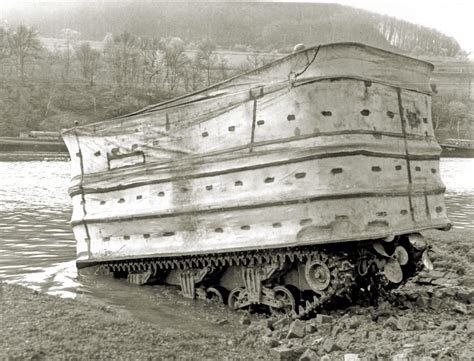 Brilliant or Preposterous? A Look at the Duplex Drive (DD) Amphibious Tank