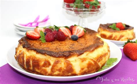 Julia Y Sus Recetas Tarta De Queso Estilo La Vi A Sin Gluten