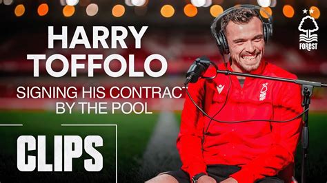 TOFF SIGNED ONE OF HIS FIRST CONTRACTS ON HOLIDAY HARRY TOFFOLO YouTube