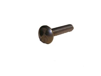 8 32 X 1 2 Tamper Proof One Way Round Head Machine Screw 18 8SS