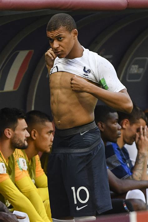 Photo Kylian Mbappé Match de coupe du monde opposant la France au