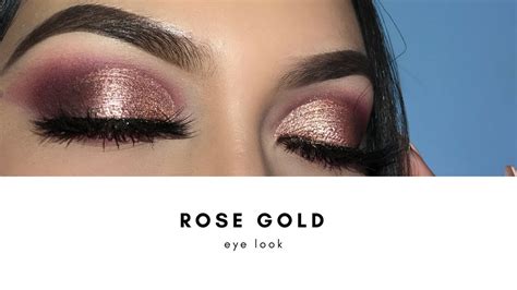 Rose Gold Cut Crease Youtube