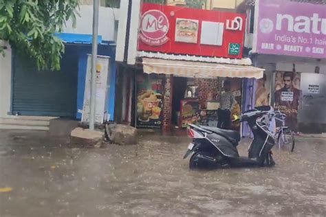 Heavy Rain Causes Waterlogging In Several Parts Of Chennai