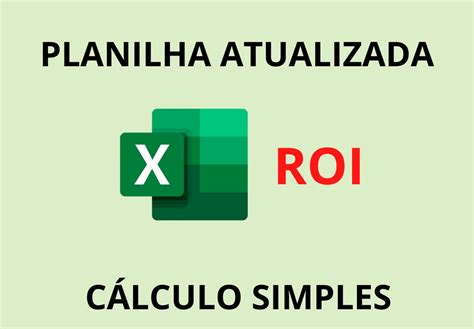 Cálculo De ROI E ROAS Planilha Grátis ATUALIZADA 2023