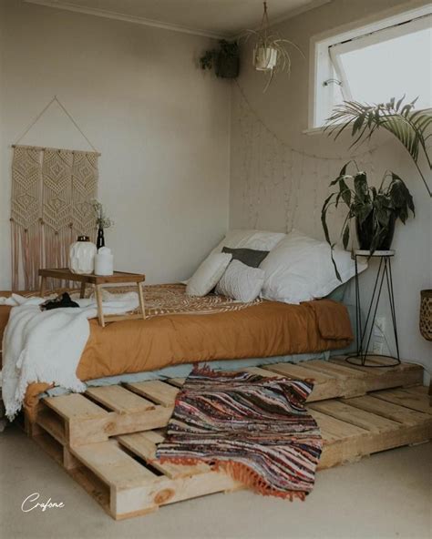 50 Adorable Pallet Bed Ideas You Will Love Crafome Idéias de