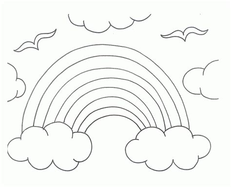 Coloring Pages Of Clouds - Coloring Home