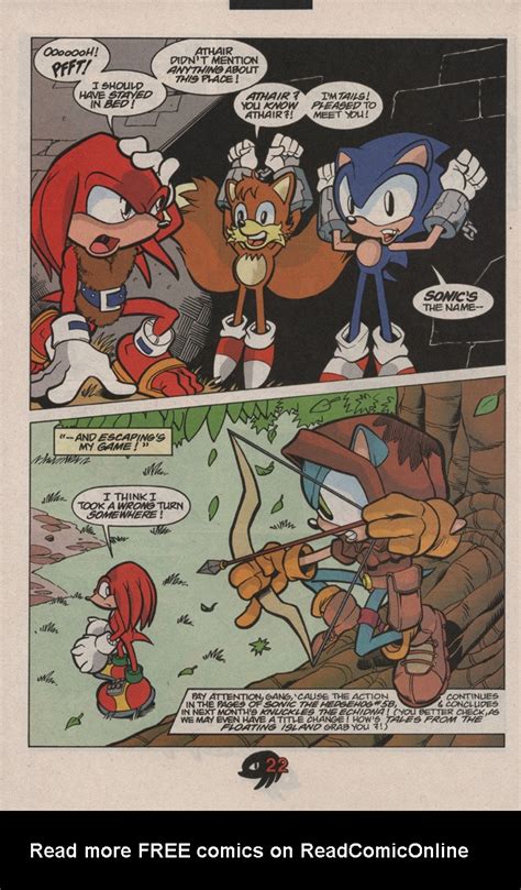 Knuckles The Echidna Issue 11 Read Knuckles The Echidna Issue 11 Comic Online In High Quality