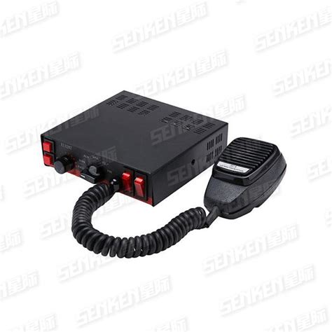 Senken 12 24VDC 100W 200W Police Siren With Micphone For Police Car