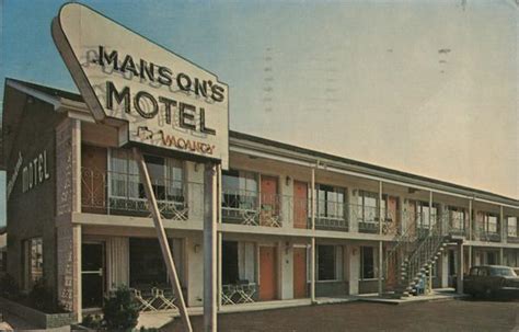 Mansons Motel Virginia Beach Va Postcard