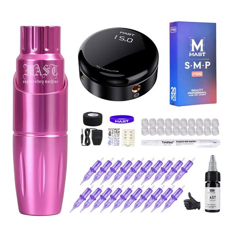 Amazon Mast Tour Kit De Bol Grafo De Tatuaje De Color Rosa