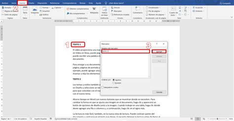 Capítulo 21 Cómo insertar vínculos en Word