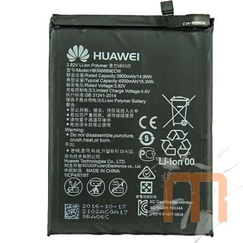 Bateria Original Huawei HB396689ECW Mate 9 Y7 2019 Y9 2018 Y9 2019