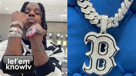 Polo G Just Dropped The Bag On His First Diamond Chain In From