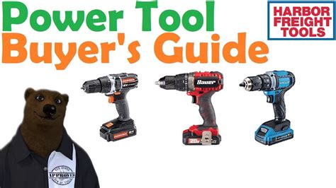 Harbor Freight Power Tool Buyers Guide Hercules Vs Bauer Vs Warrior Youtube