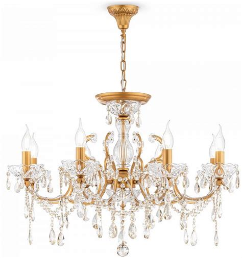 Casa Padrino Lustre Baroque Cristal Or X H Cm Magnifique