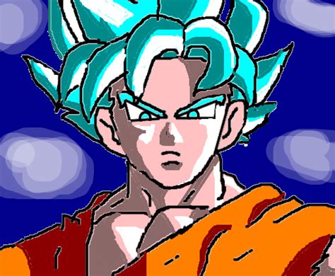 Goku Ssj Desenho De Gokubluegod Gartic Images And Photos Finder