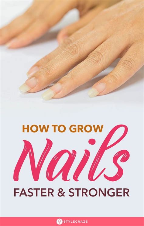 How To Make Your Nails Grow Faster And Stronger Naturally At Home Artofit