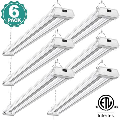 Buy 6 Pack 42W LED Shop Lights Linkable Utility Garage Light Addlon