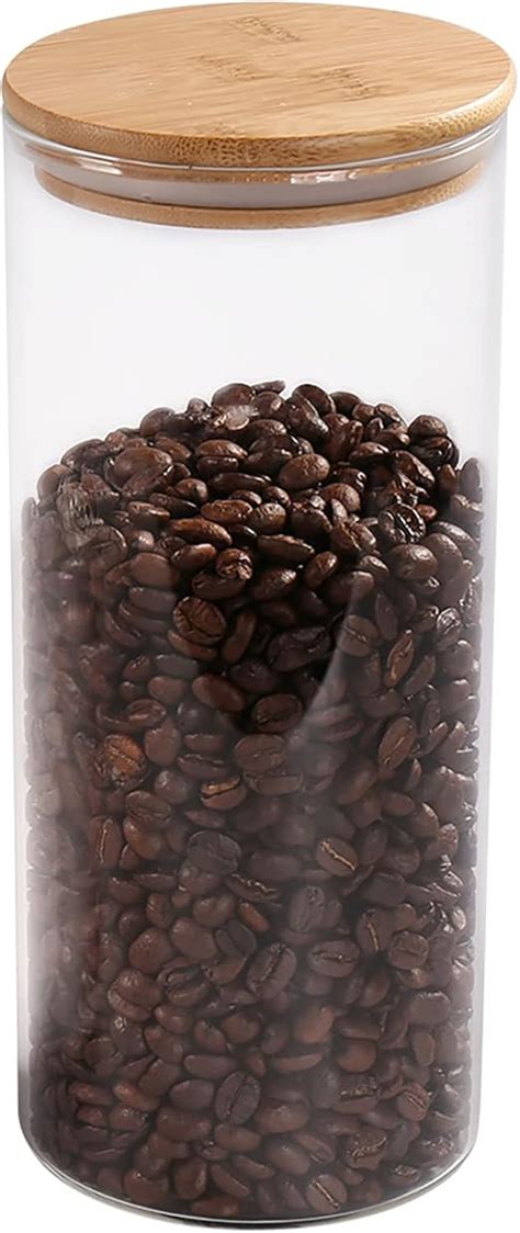 Amazon Glass Coffee Bean Container Fl Oz Ml