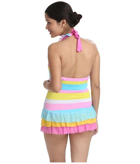 Buy Fascinating Lingerie Multi Color Polycotton Cover Up Online At Best