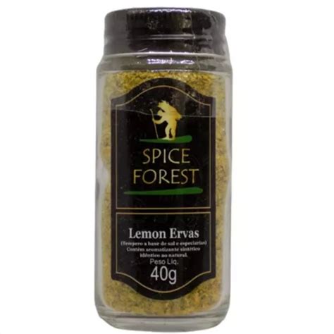 Tempero Gourmet Condimento Lemon Ervas Spice Forest 40 G MercadoLivre