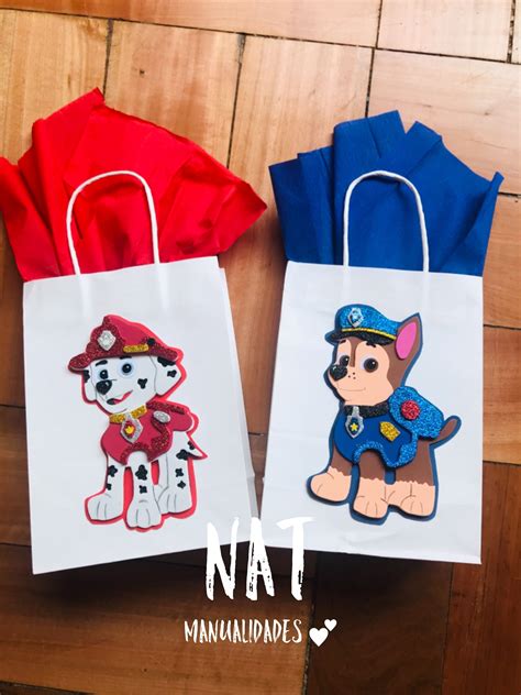 Bolsitas Paw Patrol Artofit