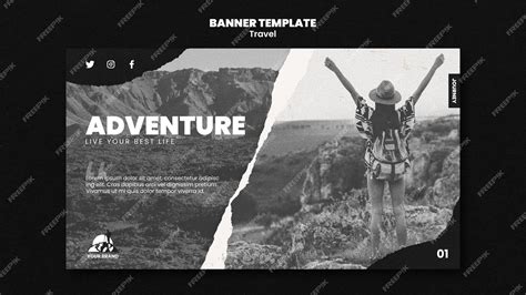 Free PSD | Travel banner template