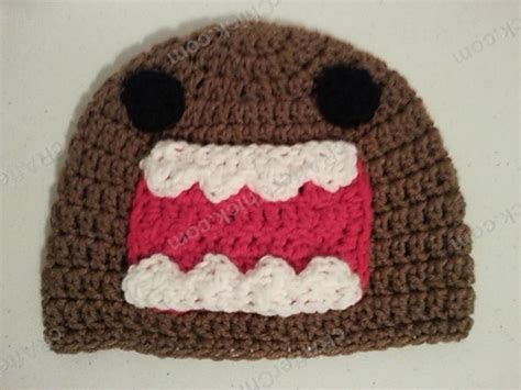 Ravelry: Domo Kun and Pink Domo Love Beanies pattern by Niki Wyre