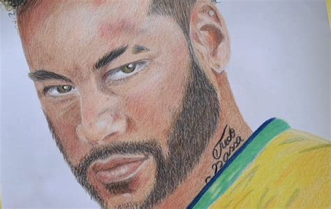 Introduzir 112 Imagem Desenhos Realistas Do Neymar Br Thptnganamst