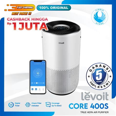 Jual Levoit Core S Smart Wifi Air Purifier True Hepa H Pembersih